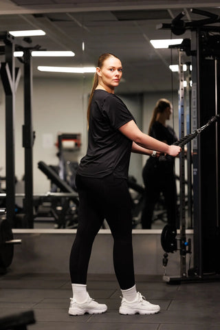 Careless Treningstights Active shape tights - Black