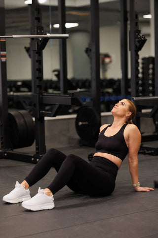 Careless Treningstights Active shape tights - Black