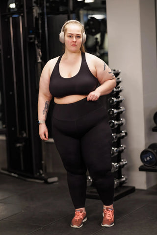 Careless Treningstights Active shape tights - Black