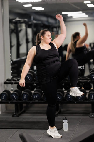 Careless Treningstopp Active top - Black