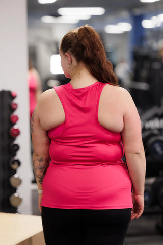 Careless Treningstopp Active top - Pink