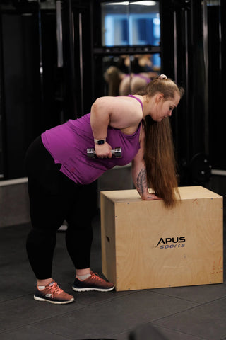 Careless Treningstopp Active top - Violet