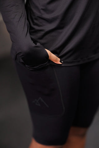 Active loose fit long sleeve - Black