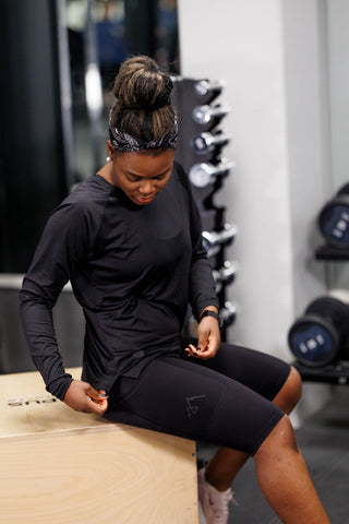 Active loose fit long sleeve - Black