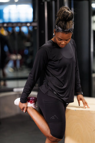 Active loose fit long sleeve - Black