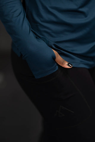 Active loose fit long sleeve - Navy