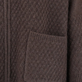 Katinka strikket cardigan - Brun