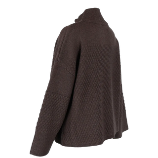 Katinka strikket cardigan - Brun