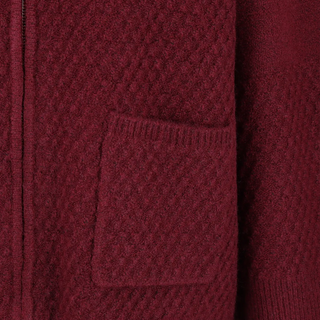 Katinka strikket cardigan - Burgunder