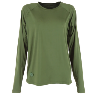 Active loose fit long sleeve - Dark green