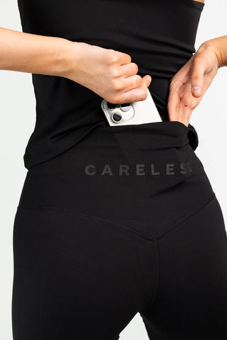 Careless Active basic shorts - Svart