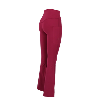 Careless Active flared tights - Bringebærrosa