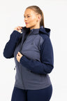 Blågrå / mørk blå