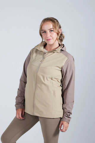 Careless Active jacket - Leafless Tree / Oxford Tan