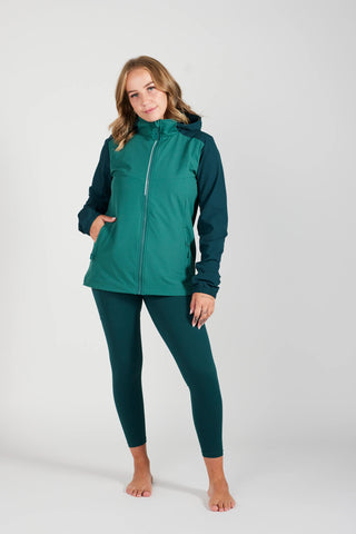 Careless Active jacket - Ponderosa Pine / Mallard Green