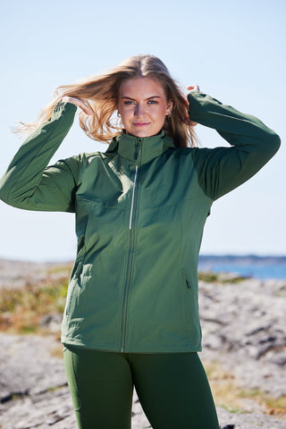 Careless Active jacket - Rifle Green / Bronze Green