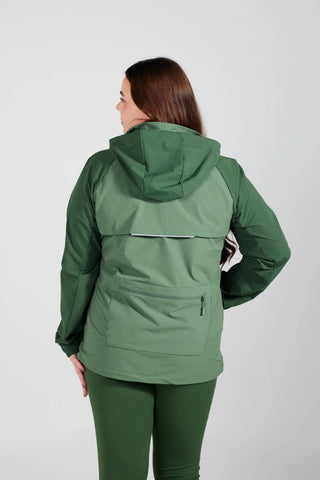 Careless Active jacket - Rifle Green / Bronze Green