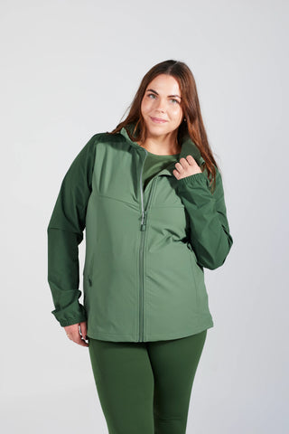 Careless Active jacket - Rifle Green / Bronze Green