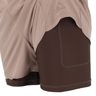 Careless Active Lady Running Shorts - Beige / Brun