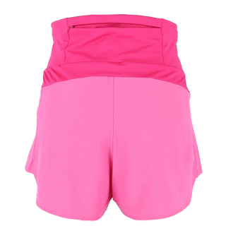 Careless Active Lady Running Shorts - Shocking Pink / Pink Peacock