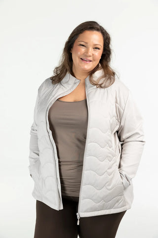Careless Active light weight jacket - Off-white