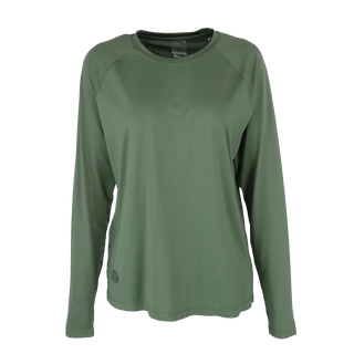 Careless Active loose fit long sleeve - Bronze Green