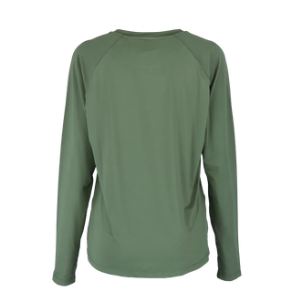 Careless Active loose fit long sleeve - Bronze Green