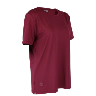 Careless Active loose fit t-shirt - Mørk rød