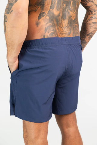 Careless Active Man Running Shorts - Mørk blå / grå
