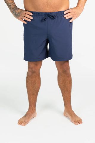 Careless Active Man Running Shorts - Mørk blå / grå