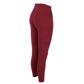 Careless Active scrunch shape tights - Cabernet