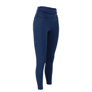 Careless Active scrunch shape tights - Mørk blå