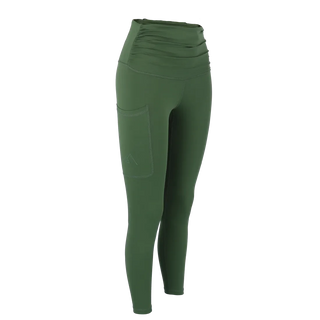 Careless Active scrunch shape tights - Rifle Green