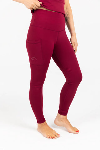 Careless Active shape tights - Bringebærrosa