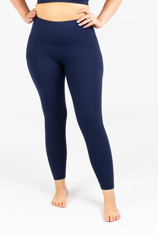Careless Active shape tights - Mørk blå