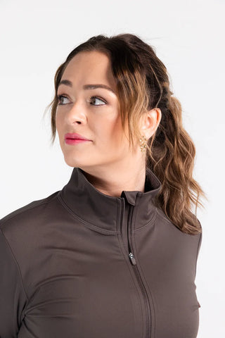 Careless Active soft jacket - Brun