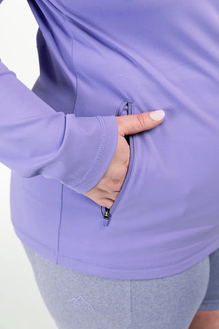 Careless Active soft jacket - Lilla