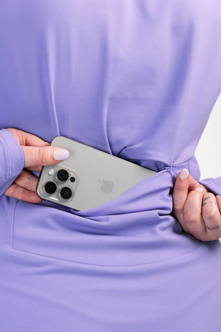 Careless Active soft jacket - Lilla