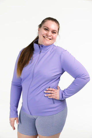 Careless Active soft jacket - Lilla