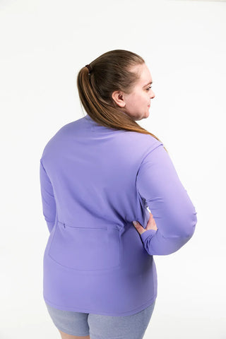 Careless Active soft jacket - Lilla