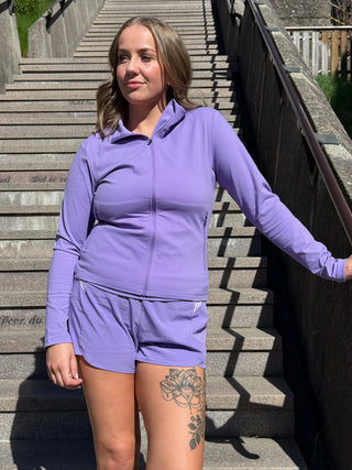 Careless Active soft jacket - Lilla