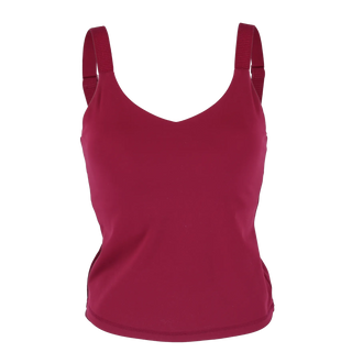 Careless Active soft singlet m/innebygd bh - Bringebærrosa