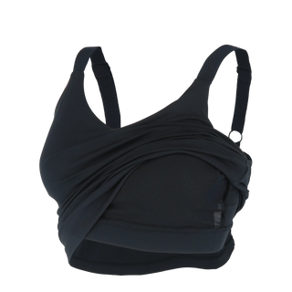 Careless Active soft singlet w/bra - Svart