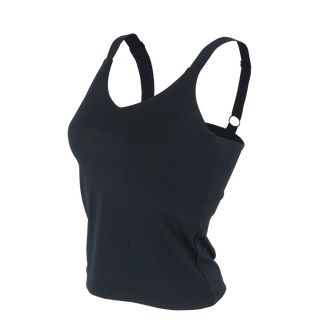 Careless Active soft singlet w/bra - Svart