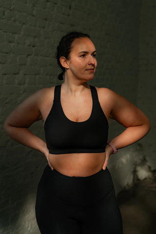 Careless Active sports bra - Black