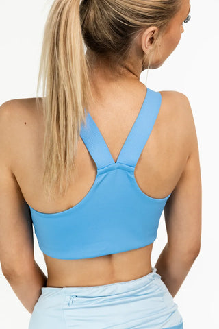 Careless Active sports bra - Lys blå