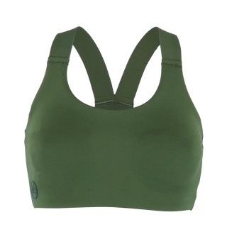 Careless Active sports bra - Rifle Green