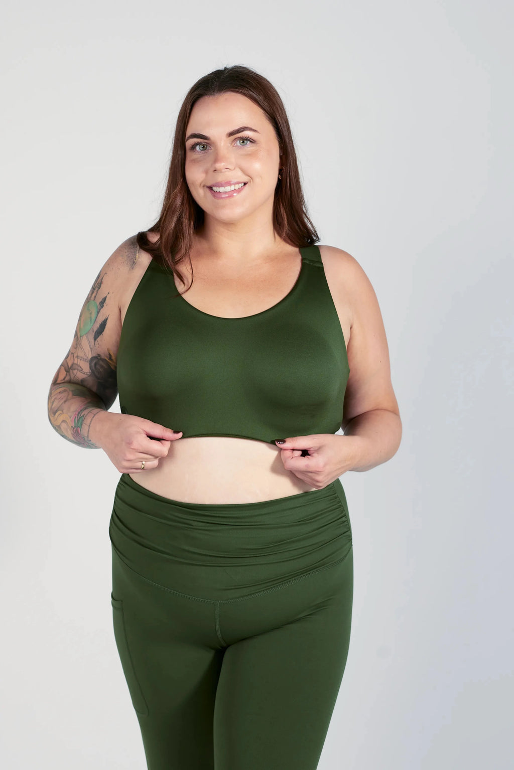 Active sports bra - Rifle Green – Careless