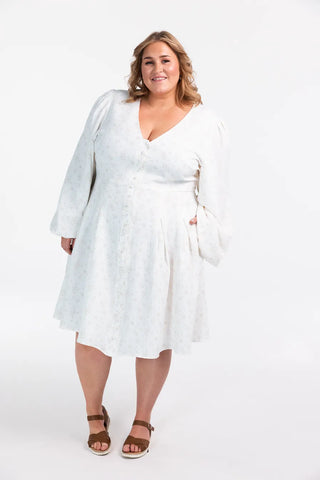 Careless Alba kjole - Hvit