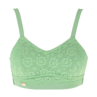 Careless Aline Flower Bra Small Cup - Forest Shade